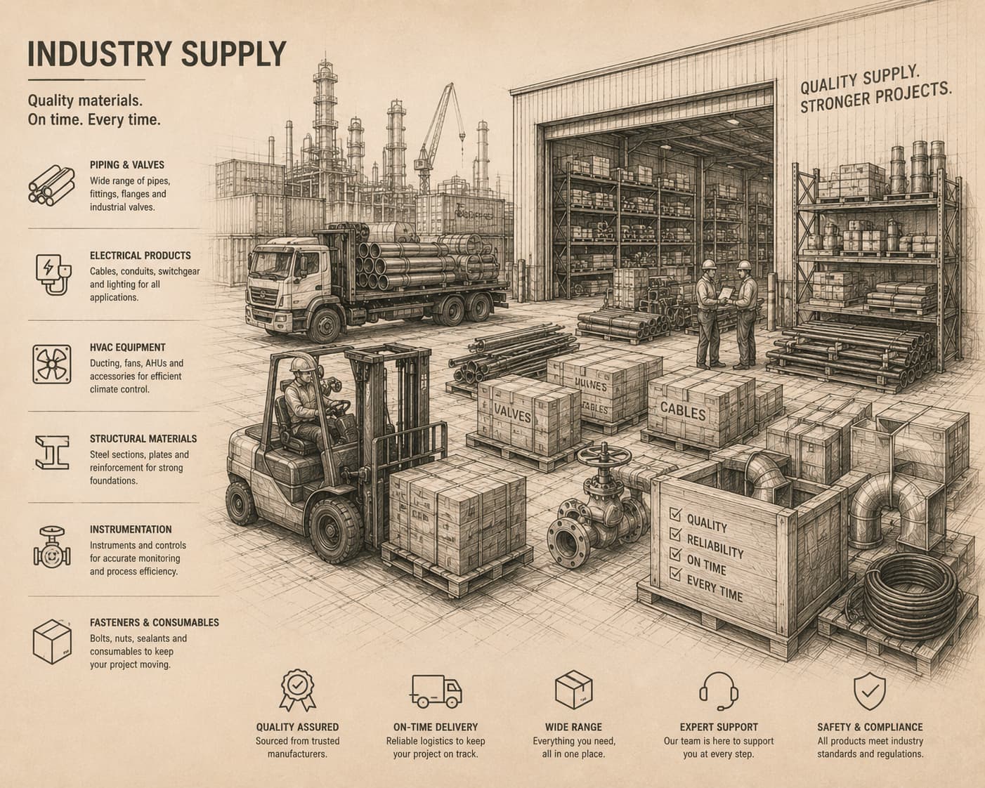 Industrial Supply – Gulf Lifts